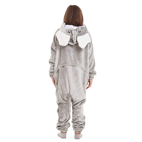 Snuggs Kids Blanket Onesie Elephant